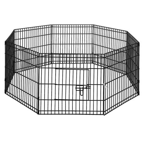 darrahopens Pet Care > Dog Supplies i.Pet Pet Dog Playpen 2X24" 8 Panel Puppy Exercise Cage Enclosure Fence
