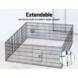 darrahopens Pet Care > Dog Supplies i.Pet Pet Dog Playpen 2X30" 8 Panel Puppy Exercise Cage Enclosure Fence