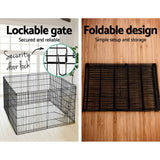 darrahopens Pet Care > Dog Supplies i.Pet Pet Dog Playpen 2X30" 8 Panel Puppy Exercise Cage Enclosure Fence