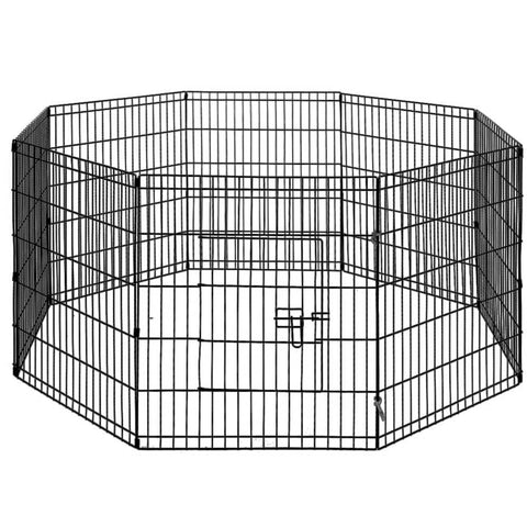 darrahopens Pet Care > Dog Supplies i.Pet Pet Dog Playpen 2X30" 8 Panel Puppy Exercise Cage Enclosure Fence