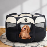 darrahopens Pet Care > Dog Supplies i.Pet Pet Dog Playpen Enclosure Crate 8 Panel Play Pen Tent Bag Fence Puppy XL