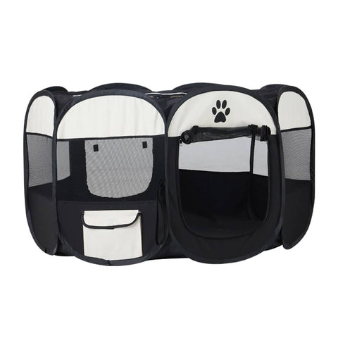 darrahopens Pet Care > Dog Supplies i.Pet Pet Dog Playpen Enclosure Crate 8 Panel Play Pen Tent Bag Fence Puppy XL