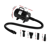 Darrahopens Pet Care > Dog Supplies i.Pet Pet Hair Dryer Dog Cat Grooming Speed Blower Hairdryer Heater Low Noise