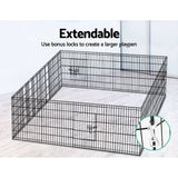 darrahopens Pet Care > Dog Supplies i.Pet Pet Playpen Dog Playpen 30" 8 Panel Puppy Exercise Cage Enclosure Fence