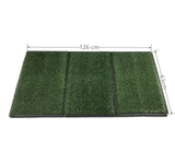 Darrahopens Pet Care > Dog Supplies Indoor Dog Puppy Toilet Grass Potty Training Mat Loo Pad 126 x 63 cm