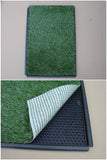Darrahopens Pet Care > Dog Supplies Indoor Dog Puppy Toilet Grass Potty Training Mat Loo Pad 85 x 63 cm