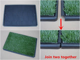 Darrahopens Pet Care > Dog Supplies Indoor Dog Puppy Toilet Grass Potty Training Mat Loo Pad 85 x 63 cm