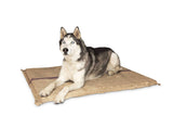 Darrahopens Pet Care > Dog Supplies Jumbo Hessian Pet Dog Puppy Bed Mat Pad House Kennel Cushion With Foam 110 x 78 cm