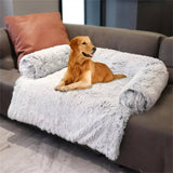 Darrahopens Pet Care > Dog Supplies Kids Pet Sofa Bed Dog Cat Calming Waterproof Sofa Cover Protector Slipcovers XL