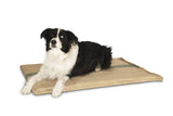 Darrahopens Pet Care > Dog Supplies Large Hessian Pet Dog Puppy Bed Mat Pad House Kennel Cushion With Foam 100 x 69 cm