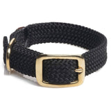 Darrahopens Pet Care > Dog Supplies Mendota Doublebraided Junior Collar 14"  BLACK