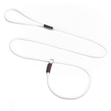 Darrahopens Pet Care > Dog Supplies Mendota Show Slip Leash (Lightweight) WHITE