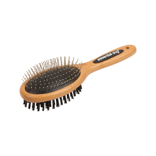 Darrahopens Pet Care > Dog Supplies Natural Bamboo Two Sided Brush: Cats & Dogs