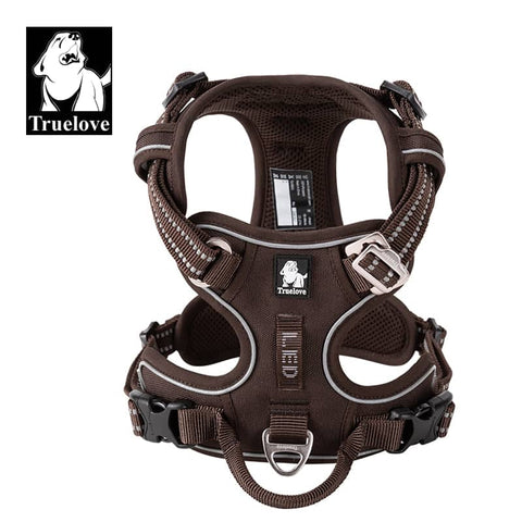 darrahopens Pet Care > Dog Supplies No Pull Harness Brown M