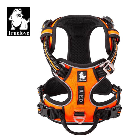 darrahopens Pet Care > Dog Supplies No Pull Harness Orange L
