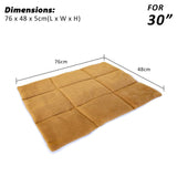 darrahopens Pet Care > Dog Supplies Paw Mate 30inch Beige Pet Cushion Mat Dog Cat Pad