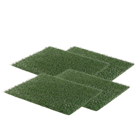 darrahopens Pet Care > Dog Supplies Paw Mate 4 Grass Mat for Pet Dog Potty Tray Training Toilet 63.5cm x 38cm