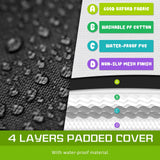 darrahopens Pet Care > Dog Supplies Paw Mate Black Pet Dog Car Boot Seat Cover Waterproof Mat XXL