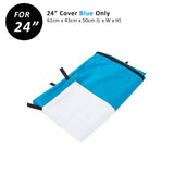 darrahopens Pet Care > Dog Supplies Paw Mate Blue Cage Cover Enclosure for Wire Dog Cage Crate 24in