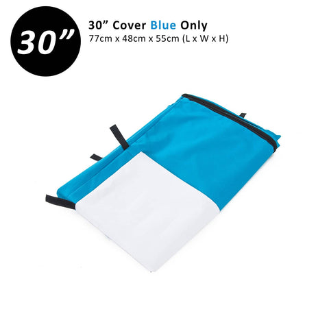 darrahopens Pet Care > Dog Supplies Paw Mate Blue Cage Cover Enclosure for Wire Dog Cage Crate 30in
