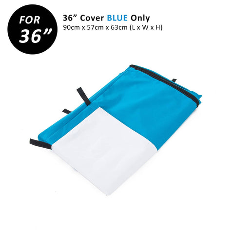 darrahopens Pet Care > Dog Supplies Paw Mate Blue Cage Cover Enclosure for Wire Dog Cage Crate 36in