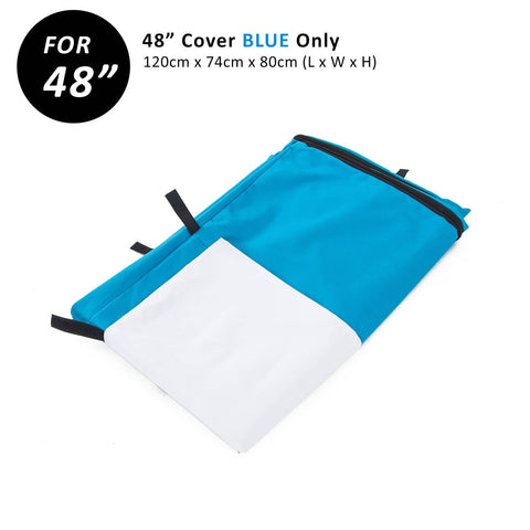 darrahopens Pet Care > Dog Supplies Paw Mate Blue Cage Cover Enclosure for Wire Dog Cage Crate 48in