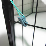 darrahopens Pet Care > Dog Supplies Paw Mate Green Net Cover for Pet Playpen 42in Dog Exercise Enclosure Fence Cage