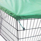 darrahopens Pet Care > Dog Supplies Paw Mate Green Net Cover for Pet Playpen 42in Dog Exercise Enclosure Fence Cage