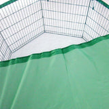 darrahopens Pet Care > Dog Supplies Paw Mate Green Net Cover for Pet Playpen 42in Dog Exercise Enclosure Fence Cage