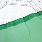 darrahopens Pet Care > Dog Supplies Paw Mate Green Net Cover for Pet Playpen 42in Dog Exercise Enclosure Fence Cage