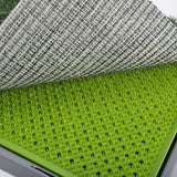 darrahopens Pet Care > Dog Supplies Paw Mate Pet Dog Potty Tray Training Toilet 69cm x 43cm + 1 Grass Mat