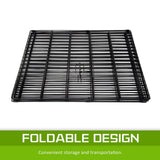 darrahopens Pet Care > Dog Supplies Paw Mate Pet Playpen 8 Panel 24in Foldable Dog Cage + Cover