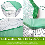 darrahopens Pet Care > Dog Supplies Paw Mate Pet Playpen 8 Panel 30in Foldable Dog Cage + Cover