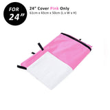 darrahopens Pet Care > Dog Supplies Paw Mate Pink Cage Cover Enclosure for Wire Dog Cage Crate 24in