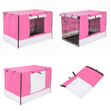 darrahopens Pet Care > Dog Supplies Paw Mate Pink Cage Cover Enclosure for Wire Dog Cage Crate 36in