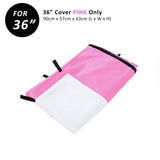 darrahopens Pet Care > Dog Supplies Paw Mate Pink Cage Cover Enclosure for Wire Dog Cage Crate 36in