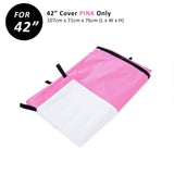 darrahopens Pet Care > Dog Supplies Paw Mate Pink Cage Cover Enclosure for Wire Dog Cage Crate 42in