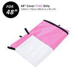 darrahopens Pet Care > Dog Supplies Paw Mate Pink Cage Cover Enclosure for Wire Dog Cage Crate 48in
