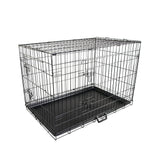 darrahopens Pet Care > Dog Supplies Paw Mate Wire Dog Cage Foldable Crate Kennel 36in with Tray