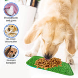 Darrahopens Pet Care > Dog Supplies Pawfriends Asphyxia-resistant Silicone Dog Pet Lick Mat Slow Feeder Grooming Helper Green