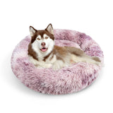 Darrahopens Pet Care > Dog Supplies Pawfriends Cat Dog Pet Calming Bed Warm Soft Plush Round Nest Comfy Sleeping Kennel Cave AU