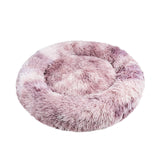 Darrahopens Pet Care > Dog Supplies Pawfriends Cat Dog Pet Calming Bed Warm Soft Plush Round Nest Comfy Sleeping Kennel Cave AU