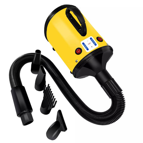 Darrahopens Pet Care > Dog Supplies Pawfriends Dog Cat Hair Dryer Grooming Blow Speed 2000W Pet Hairdryer Blower Heater Blaster