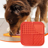 Darrahopens Pet Care > Dog Supplies Pawfriends Dog Cat Pet Licking Pad Anti-Anxiety Toy Slow-Feeding Licking Pad