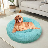 Darrahopens Pet Care > Dog Supplies Pawfriends Pet Dog Bedding Warm Plush Round Comfortable Nest Comfy Sleep kennel Green 120cm