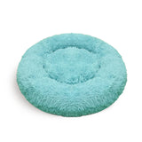 Darrahopens Pet Care > Dog Supplies Pawfriends Pet Dog Bedding Warm Plush Round Comfortable Nest Comfy Sleep kennel Green 120cm