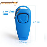 Darrahopens Pet Care > Dog Supplies Pawfriends Pet Dog Clicker Puppy Button Click Obedience Recall Whistle Training Keychain AU