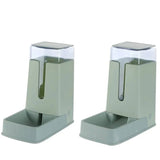 Darrahopens Pet Care > Dog Supplies Pawfriends Pet Double Bowl Automatic Feeder Water Dispenser Dog Bowl Cat Bowl Bottle G