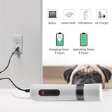 Darrahopens Pet Care > Dog Supplies Pawfriends Pet Nail Polisher 2-Gear Electric Manicure for Cats and Dogs Full Automatic