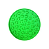 Darrahopens Pet Care > Dog Supplies Pawfriends Silicone Dog Cat Pet Licking Pad Anti-Anxiety Slow-Feeding Licking Pad Green